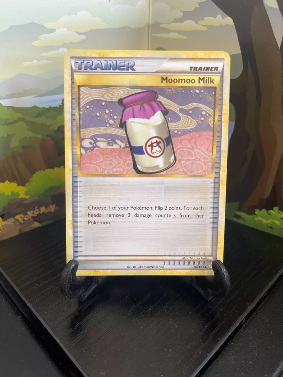 Moomoo Milk 94/123 - HeartGold SoulSilver - Uncommon - Pokemon Card TCG - LP