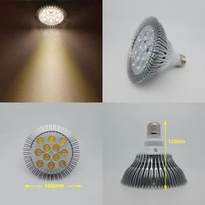 24W PAR38 Neutral White 4000K~4500K LED Lamp Spot Light Bulb for Plant Aquarium