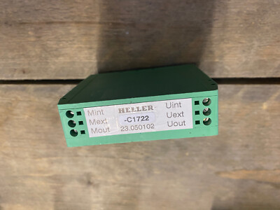 Heller 23.050102 SPS Steuergerät PLC Control Unit Typ 3D-4 | Gebraucht