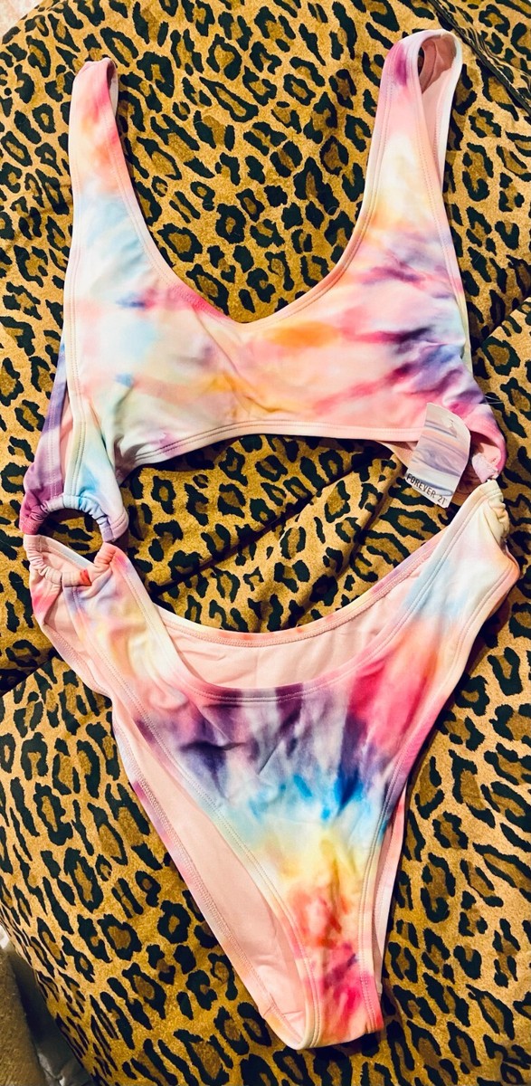 One Piece Tie Dye Bathing Suit Forever 21 One Piece Swimsuit MOANA