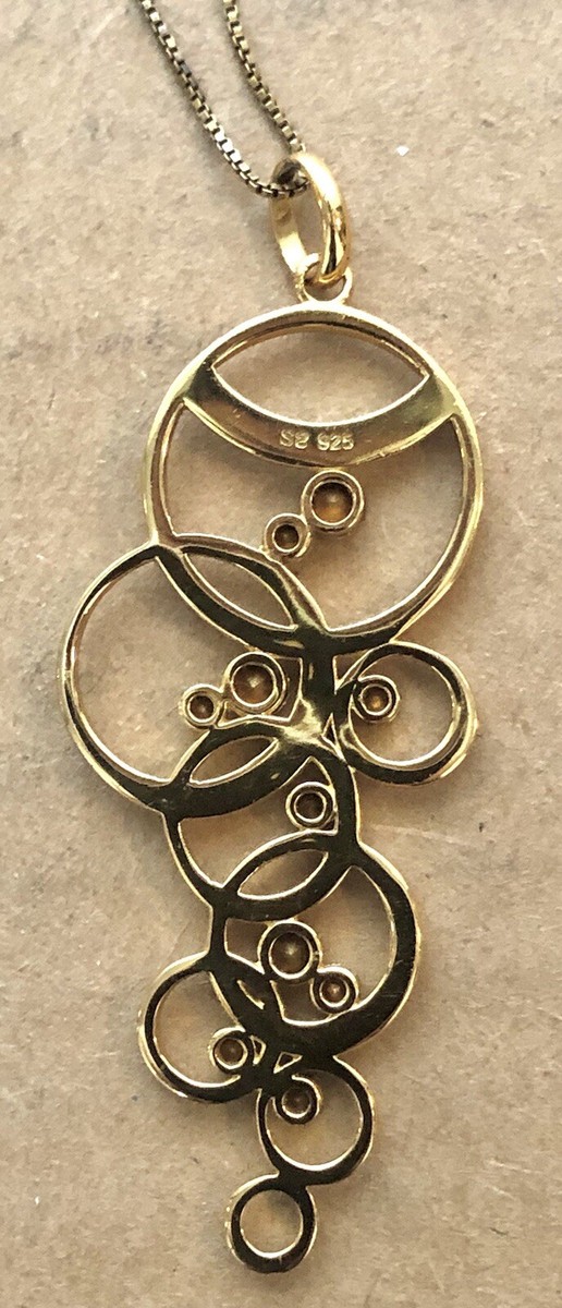 Giani Bernini - Necklace with Pendant - 18K Gold Plated Sterling Silver View 3