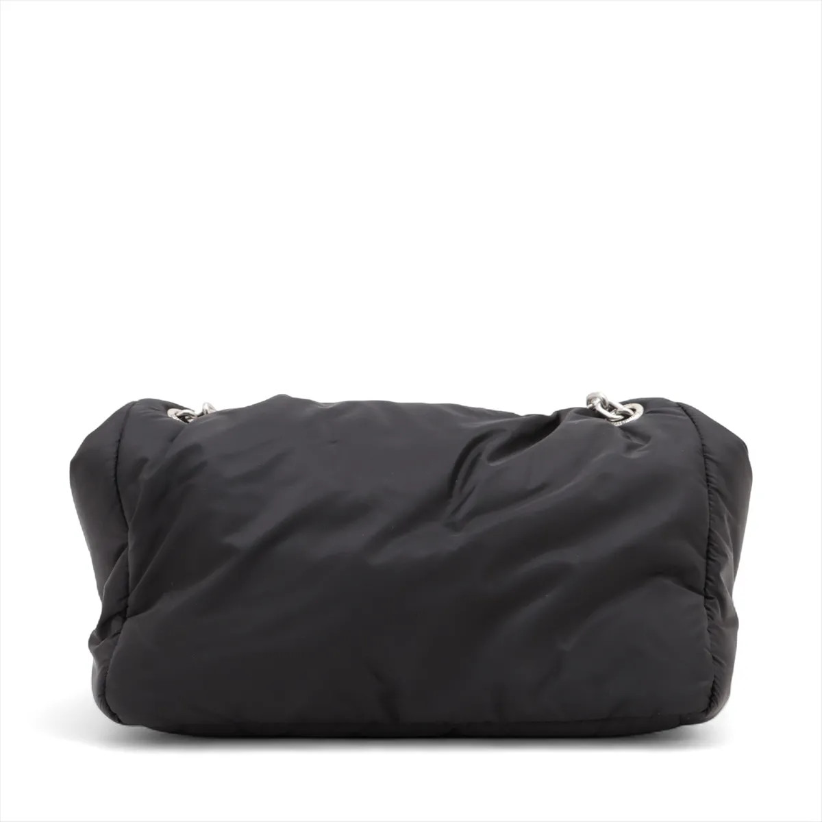 Balenciaga Monaco Nylon Chain Shoulder Bag Black 765945 | eBay