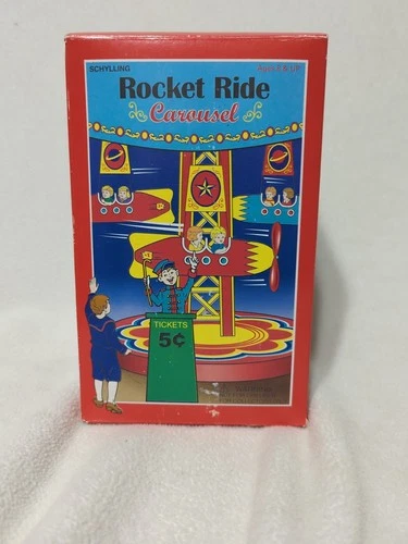 Schylling Rocket Ride Carousel •  Featured In Baby Einstein 12th Video
