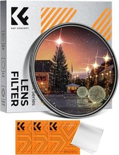 K F CONCEPT Star starburst Lens Filter 4/8 pointed 49/52/55/58/62/67/72/77/82mm