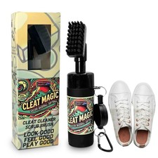 Shoe Cleaner with Shoe Scrubber for Cleats I Shoe Brush  Foam for Canvas, Nu...