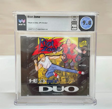 Riot Zone •TurboGrafx-16 CD • SEALED • WATA 9.8 A++ • Rare Beat 'Em Up • VGA CGC