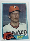 Topps 1981 Nolan Ryan #240 Houston Astros Baseball Card MLB Base Set Vintage