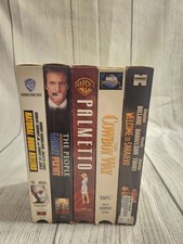 5 Vhs - People Vs Larry Flint - Natural Born Killers - Cowboy Way - Palmetto