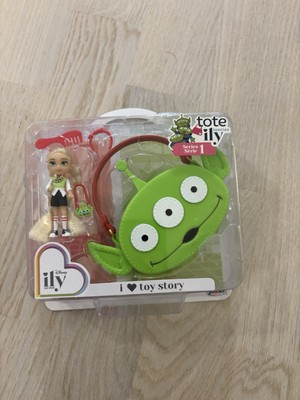 Disney ILY 4Ever TOTE TEENIES I Love Toy Story Mini Tiny Doll & Purse