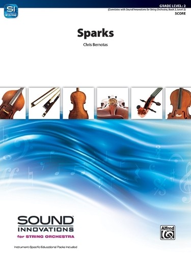 Звуковые инновации Sparks (в мягкой обложке) для струнного оркестра (ИМПОРТ из Великобритании)