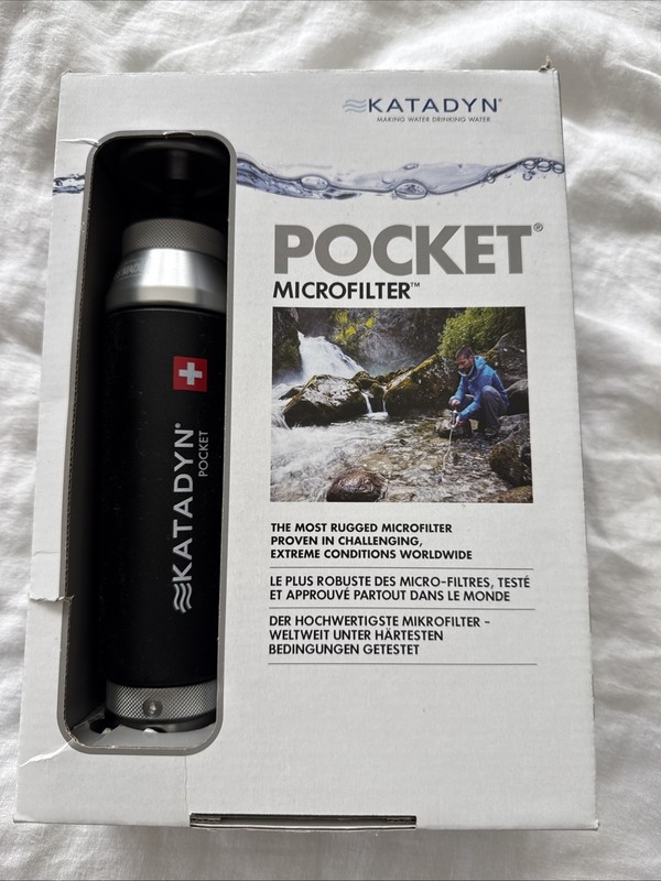 Katadyn Pocket Microfilter Water Filter