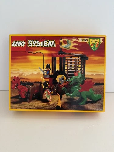 LEGO Castle: Dragon Wagon (6056), 100% Complete w/manual And Box