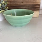 Bauer Vintage Pottery #12 GREEN Beehive 9.5" Mixing Nesting Bowl