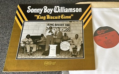 SONNY BOY WILLIAMSON-1951 KING BISCUIT TIME-USA 1970s ARHOOLIE VINYL LP (EX/M-)