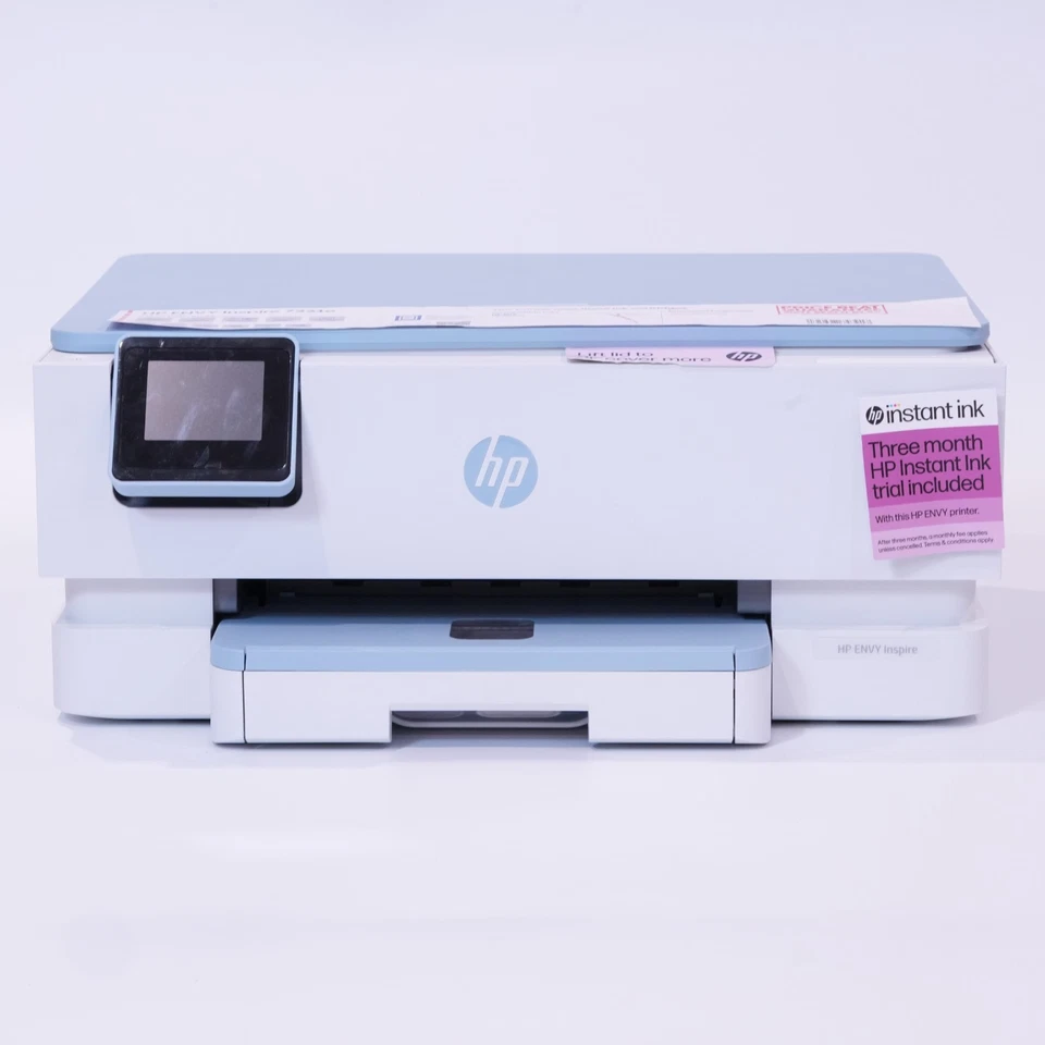 HP Envy Inspire 7221e All in One Wireless Heavy Duty Photo Printer Come With Ink - Image 2 of 4