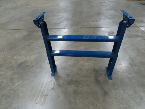 Ermanco XenoROL Logitech Roller Conveyor 24" Wide Stationary Leg Support 18"-25"