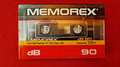 Audiokassetten  MEMOREX db 90   Tapedeck Music Cassette 1 Stück!