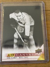 2022-23 Upper Deck #C241 King Clancy UD Canvas Maple Leafs ￼