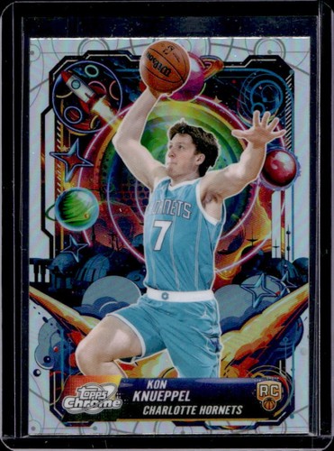 2025-26 Topps Cosmic Chrome Kon Knueppel Propulsion RC Refractor #PRP-19 Hornets