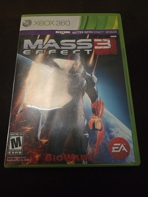 Mass Effect 3 (Xbox 360, 2012) Complete w/ Inserts CIB 2 Disc Set TESTED