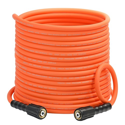 #ad Pressure Washer Hose 50 FT 1 4 Inch 3600 PSI Power Washer Hose M22 Flexible... $58.67