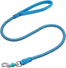 2/3/4/6/10 Foot Reflective Dog Leash Strong Nylon Rope 3ft  1/2, Sky blue