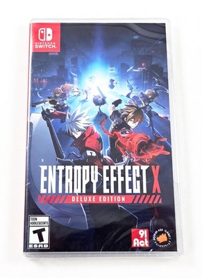 BLAZBLUE ENTROPY EFFECT X DELUXE EDITION BRAND NEW SEALED 2026 Nintendo Switch