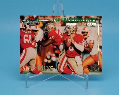Steve YOUNG 1993 Topps Stadium Club 'Super Team Card'