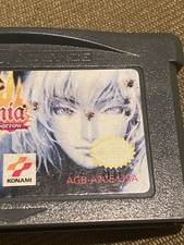 Castlevania Aria of Sorrow Nintendo Game Boy Advance GBA Cartridge Tested
