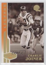 2020 Panini Plates & Patches Legends Orange 57/65 Charlie Joiner #115 HOF y0i