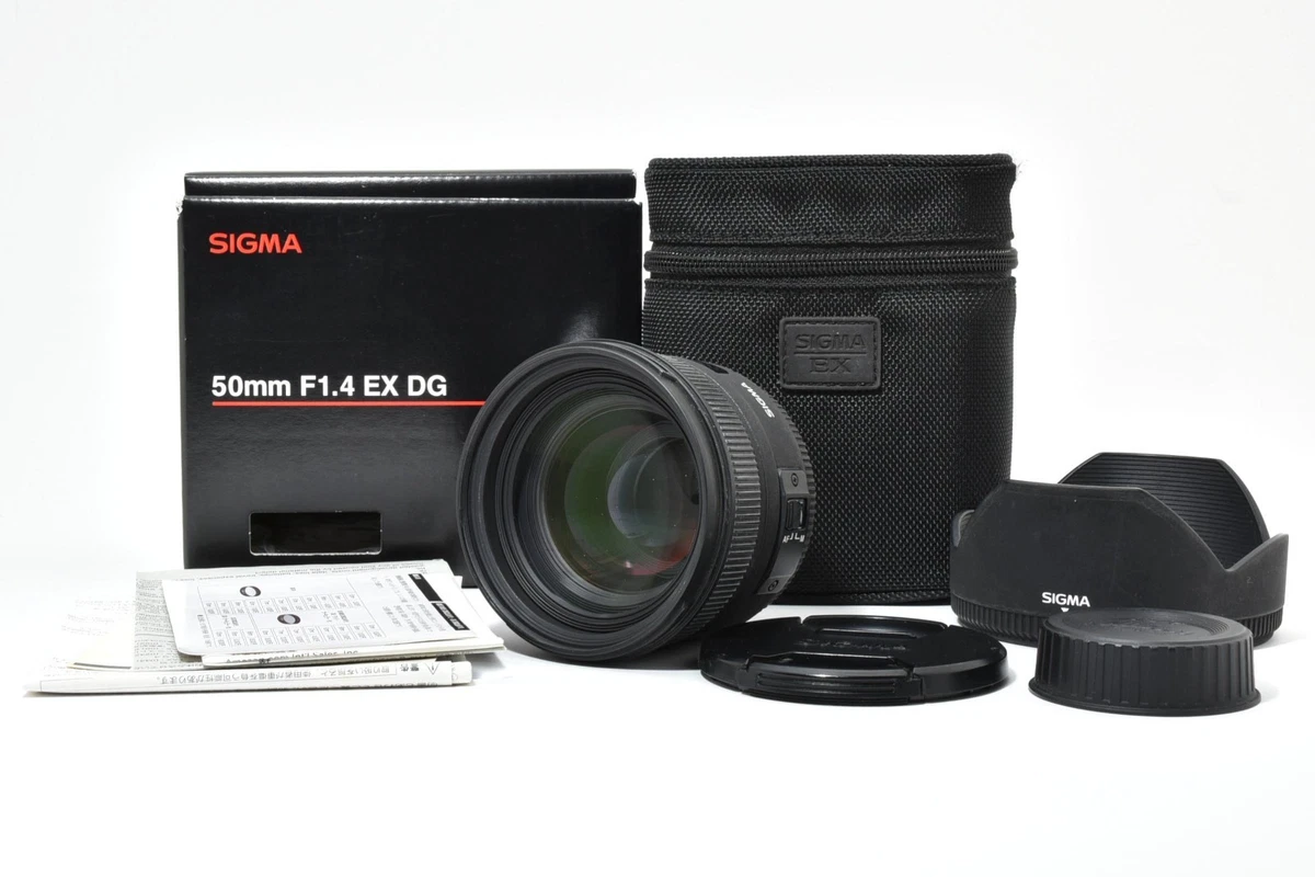 Sigma EX 50mm f/1.4 Camera Lenses for sale | eBay