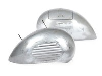 Seitenhauben-Set -PREMIUM QUALITÄT- Vespa Wideframe (Offen, 1952-1955) V30-V33 (