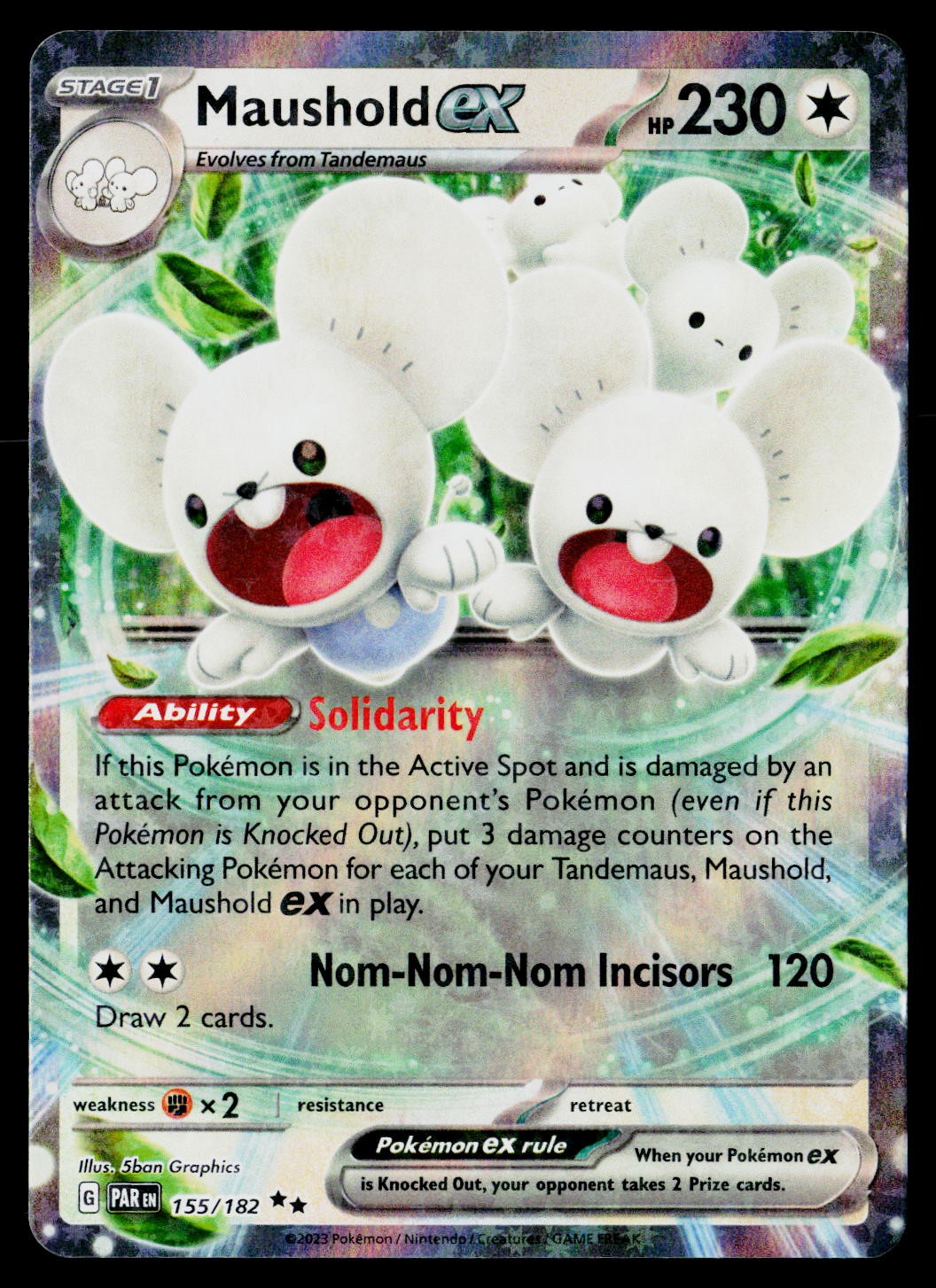 SV04: Paradox Rift #155/182 Maushold ex