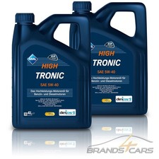 2x 4 L = 8 LITER ARAL HIGHTRONIC HIGH TRONIC 5W-40 MOTOR-ÖL MOTOREN-ÖL 31743619