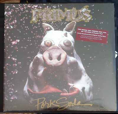 Primus - Pork Soda - 2 x LP Gold Metallic Color Vinyl - Ltd 1000 Exemplare VERSIEGELT!!