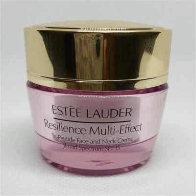 Estée Lauder Resilience Tri-Peptide Face & Neck Cream SPF 15 Travel Size NEW