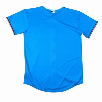 j*y様 ☆ビーチバレー ユニフォーム ②青☆ Nike Miami Marlins MLB Jersey Blue Youth Size Large 14/16 | eBay