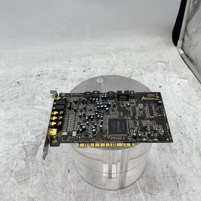 Creative Labs Sound Blaster Audigy 2 SB0240 Audio Card PCI. Bent Fire Wire Read