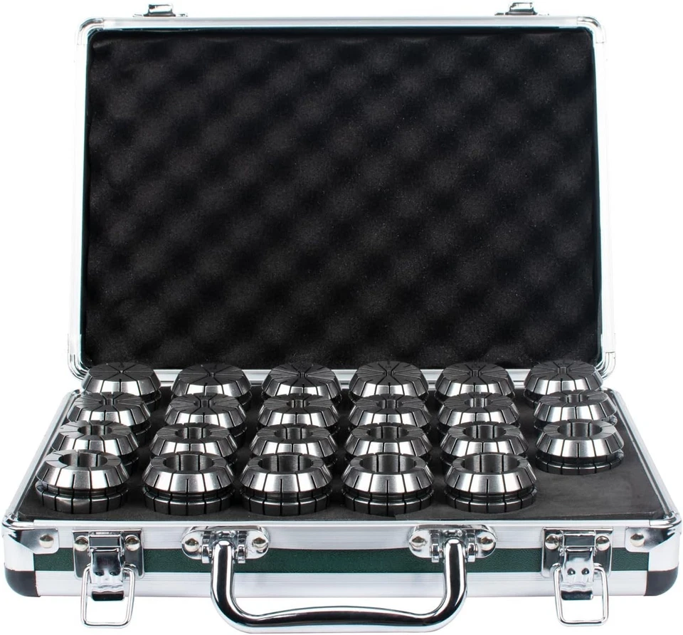 High Hardness 23-Pcs ER40 Collet Combo Set - Perfect for Drilling & Tapping - Image 3 of 4