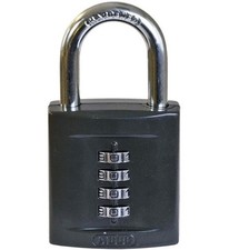 ABUS 158/50 50mm Combination Padlock 4-Digit Die-Cast Body Carded