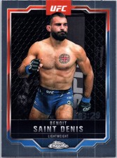 2025 Topps Chrome UFC #162 Benoit Saint Denis