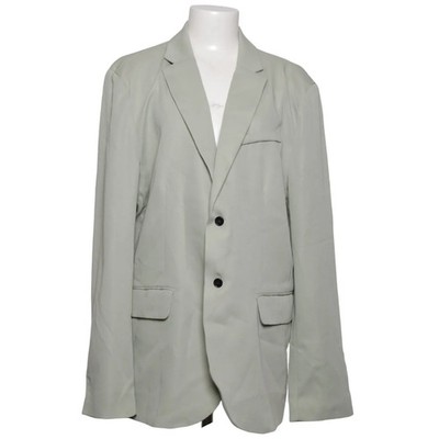 Shein, Blazer, Größe: 2XL, Grün, Polyester, Einfarbig, Damen #JVD