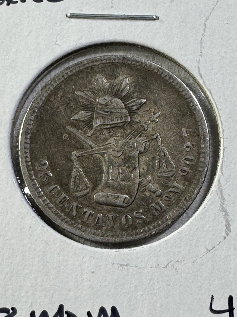 银色1888 年墨西哥第二共和国银币(1867-1905) | eBay