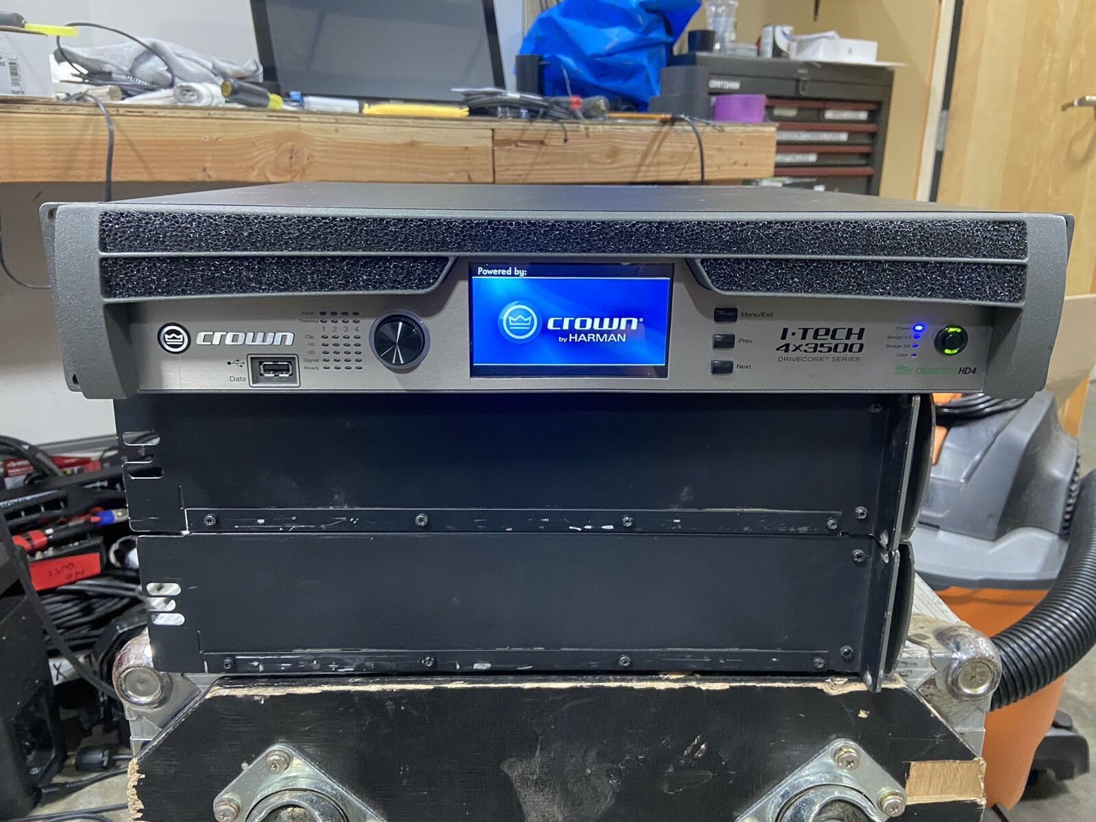 Crown 4x3500 Itech HD Power Amplifier 691991008092 eBay