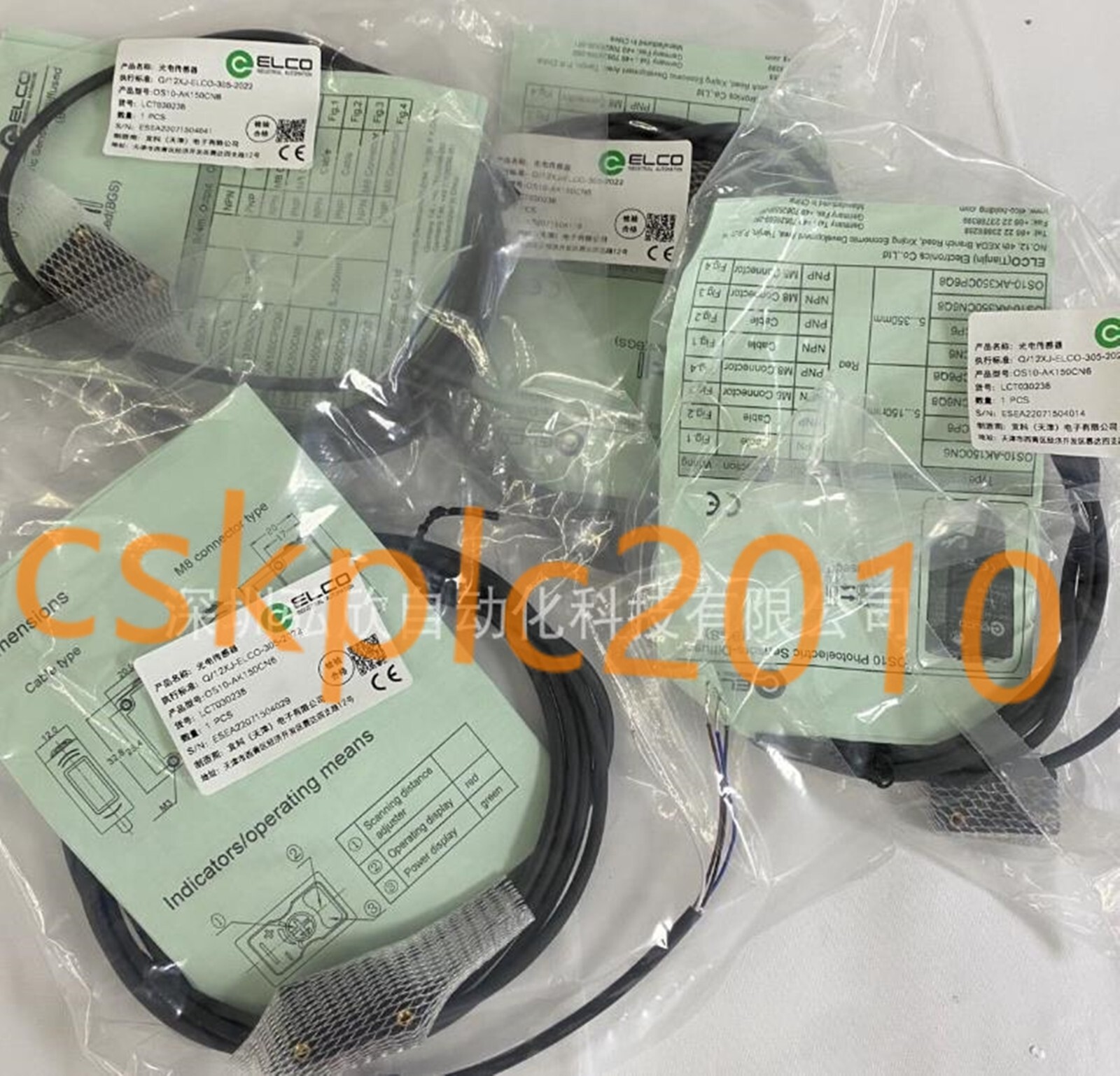 1 PCS NEW IN BOX ELCO Photoelectric switch sensor OS10AK150CN6 eBay