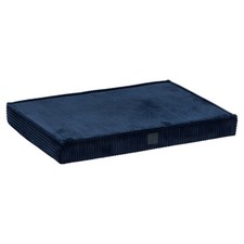 Designed by Lotte Hundekissen Ribbed anthrazit orthop&auml;disch Memory-Schaum