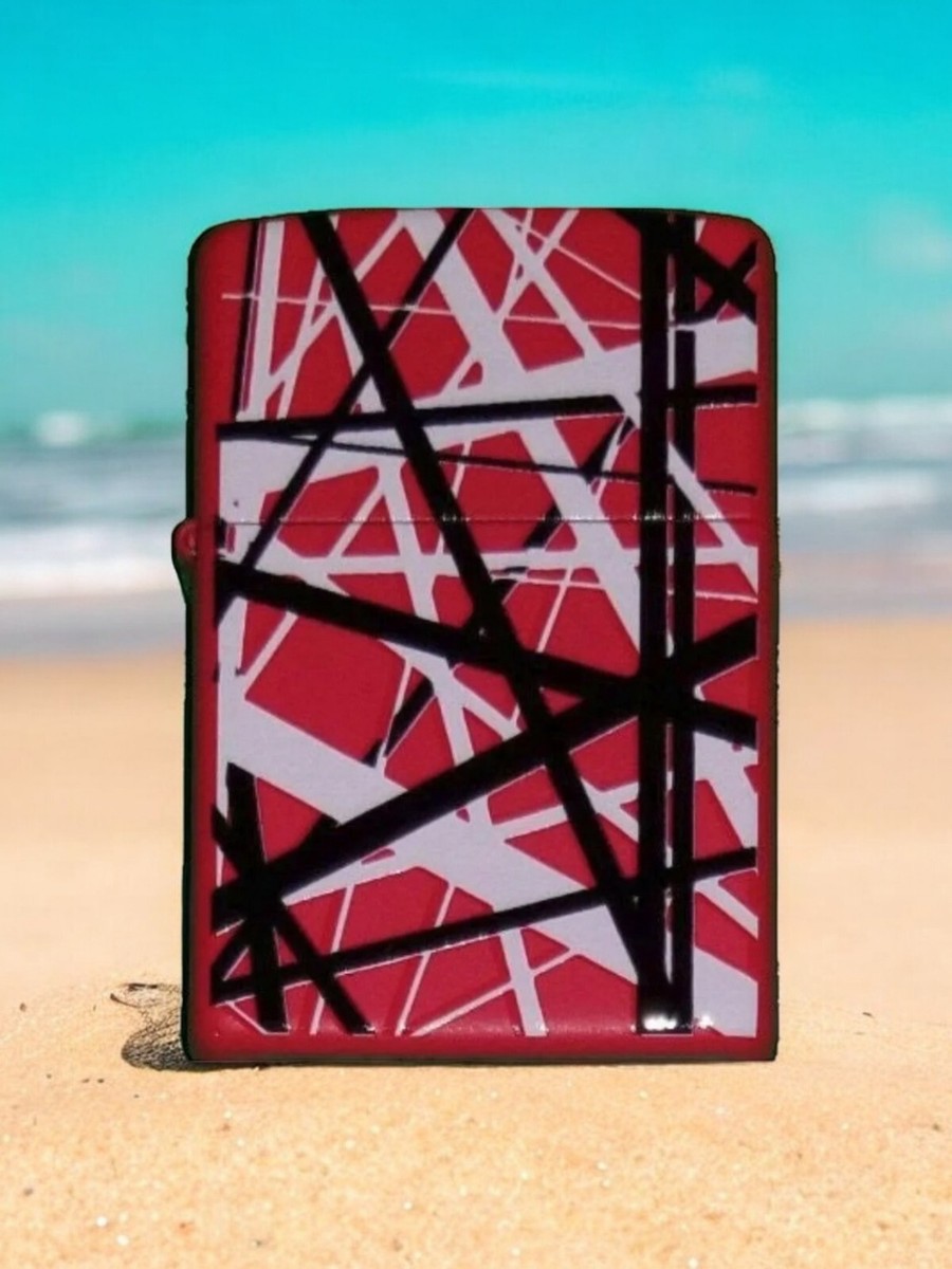 Eddie Van Halen Frankenstein Guitar PinstripeWindpro Zippo Lighter