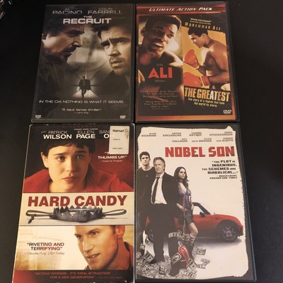 The Recruit Ali Hard Candy Nobel Son 4 DVD Bundle