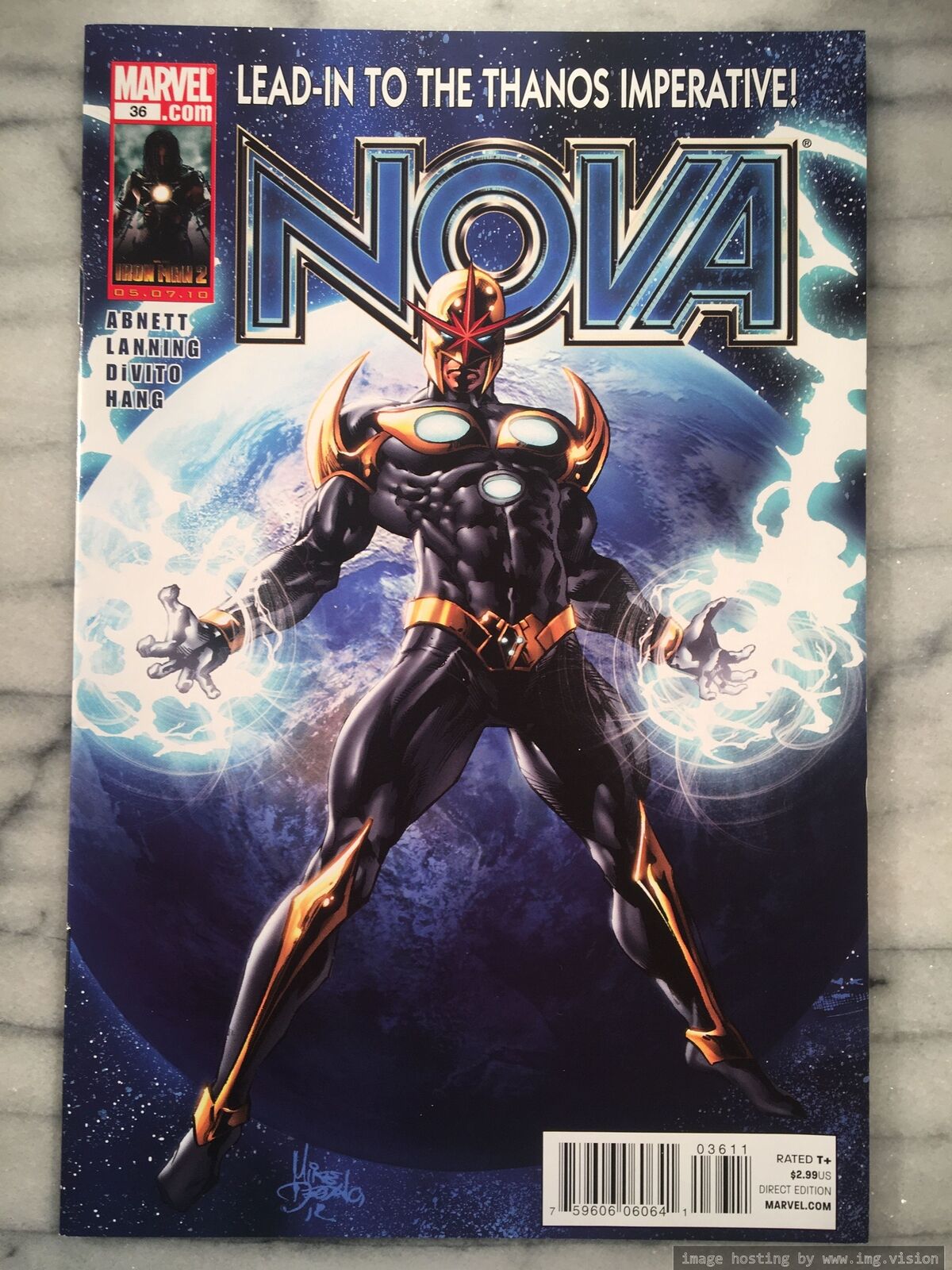 Nova #36 (2010-Marvel) **High+ grade** Final issue!