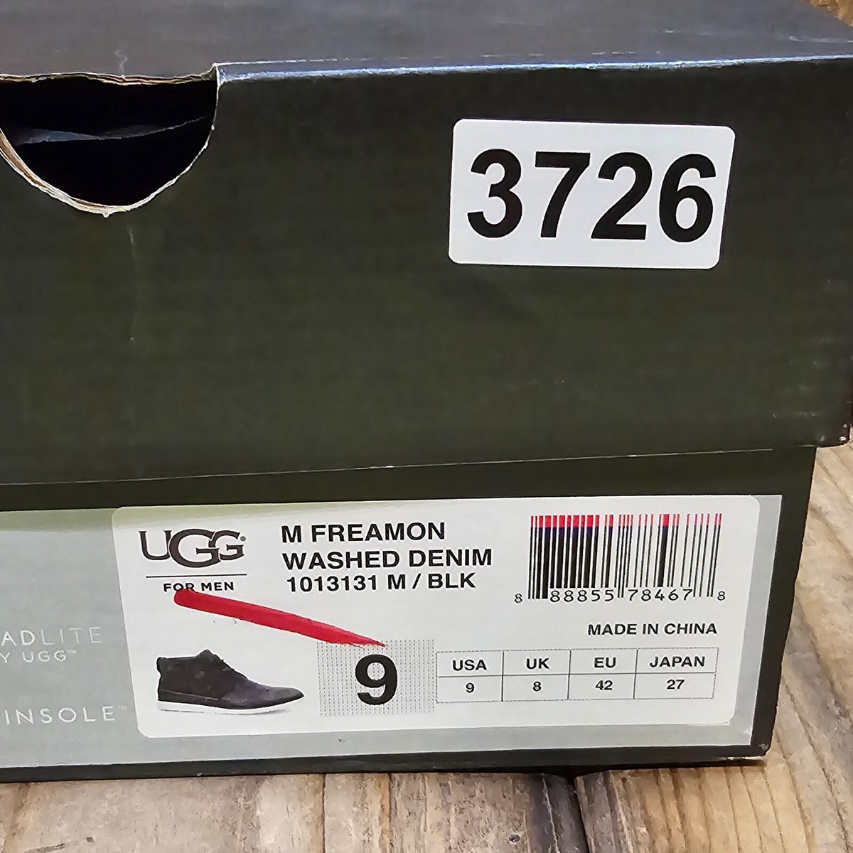 UGG Freamon Chukka Boots Washed Denim Suede Gray Lightweight Men Sz 11.5 L050923 71S-svCVH4L._AC_UY900_.jpg main image 2